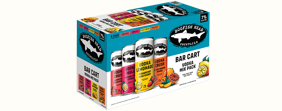 Dogfish Head Bar Cart Vodka Mix Pack