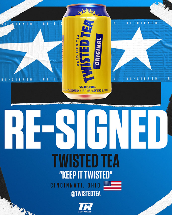 Twisted Tea Re-Signed