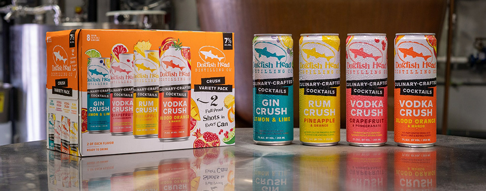 Dogfish Head Adds Canned Cocktail Offerings